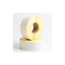 Etikett címke thermo, 15x25mm, tekercses, 1000 címke/tekercs fehér Író- irodaszer, papíráru Egyéb