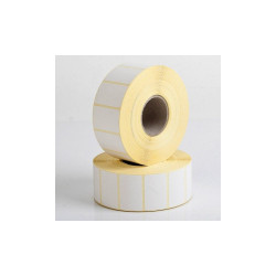 Etikett címke thermo, 20x32mm, tekercses, 2500 címke/tekercs fehér Író- irodaszer, papíráru Egyéb