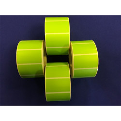 Etikett címke thermo, 25x45mm, tekercses, 1000 címke/tekercs zöld Író- irodaszer, papíráru Egyéb