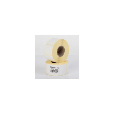 Etikett thermo 38x43mm, tekercses 1000 címke/tekercs