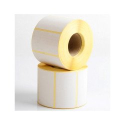 Etikett címke thermo, 40x80mm, tekercses, 1000 címke/tekercs fehér Író- irodaszer, papíráru Egyéb