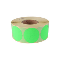 Etikett címke, 38mm, körcímke tekercses, akció felirattal 1000 címke/tekercs zöld Író- irodaszer, papíráru Egyéb