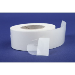 Etikett címke, 40mm, körcímke tekercses, PP 1000 db/tekercs átlátszó Író- irodaszer, papíráru Egyéb