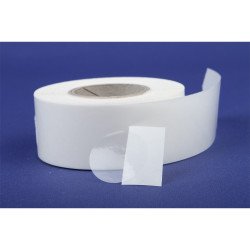 Etikett címke, 40mm, körcímke tekercses, PP 1000 db/tekercs átlátszó Író- irodaszer, papíráru Egyéb
