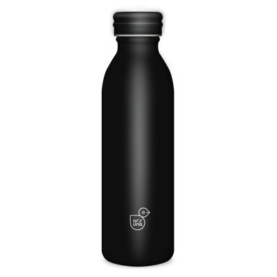 Fémkulacs duplafalú 600ml Ars Una Noir