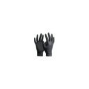 Gumikesztyű nitril púdermentes M 100 db/doboz, GMT Super Gloves fekete