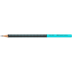 Grafitceruza HB, Grip 2001 Faber-Castell kéttónusú fekete-türkiz Író- irodaszer, papíráru Faber - Castell
