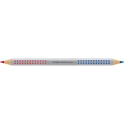Postairón, vastag, Grip Jumbo Faber-Csatell piros-kék