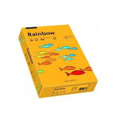 Másolópapír, színes, A4, 80g. Rainbow® 500ív/csomag, 22 közép narancssárga Író- irodaszer, papíráru Rainbow