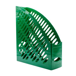 Iratpapucs 8cm, műanyag, 80x327x253mm, ARK zöld Író- irodaszer, papíráru ARK