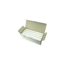 Spirál műanyag 22mm, 50 db/doboz, Evo, fehér Irodatechnika, kellékei Evo