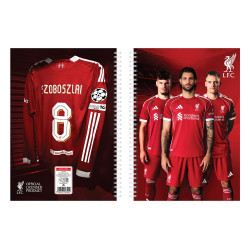 Füzet spirál A4, 70lapos, kockás 10 db/csomag Liverpool Író- irodaszer, papíráru Nebulo