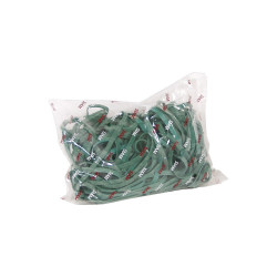 Gumigyűrű 150mmx8mm, széles 1kg/csomag, zöld Javítás, ragasztás, csomagolás Fornax
