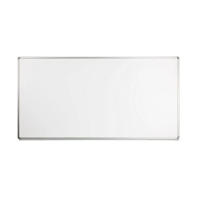 Fehértábla mágneses alukeretes 120x240cm, 1 db/doboz, Deli