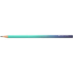 Grafitceruza B, háromszögletű színátmenetes Faber-Castell türkiz-kék test Író- irodaszer, papíráru Faber - Castell