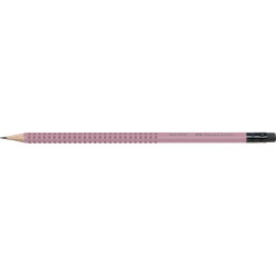 Grafitceruza B,radíros háromszögletű GRIP 2001 Faber-Castell rózsa test Író- irodaszer, papíráru Faber - Castell