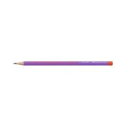 Grafitceruza B, háromszögletű GRIP 2001 Faber-Castell lila-piros test Író- irodaszer, papíráru Faber - Castell