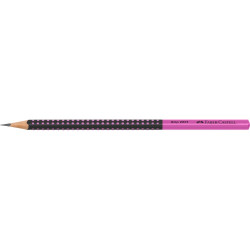 Grafitceruza HB,kéttónusú háromszögletű GRIP 2001 Faber-Castell fekete/rózsaszín test Író- irodaszer, papíráru Faber - Castell