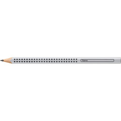 Grafitceruza B,háromszögletű GRIP Jumbo Faber-Castell ezüst test Író- irodaszer, papíráru Faber - Castell