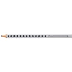 Grafitceruza B,háromszögletű GRIP Jumbo Faber-Castell ezüst test Író- irodaszer, papíráru Faber - Castell