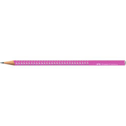 Grafitceruza B,háromszögletű SPARKLE Aurora Faber-Castell fukszia test Író- irodaszer, papíráru Faber - Castell