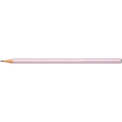 Grafitceruza B,háromszögletű SPARKLE metál Faber-Castell rózsa test Író- irodaszer, papíráru Faber - Castell
