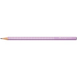 Grafitceruza B,háromszögletű SPARKLE metál Faber-Castell lila test Író- irodaszer, papíráru Faber - Castell