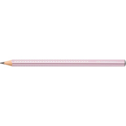 Grafitceruza B,metál háromszögletű SPARKLE Jumbo Faber-Castell rózsa test Író- irodaszer, papíráru Faber - Castell