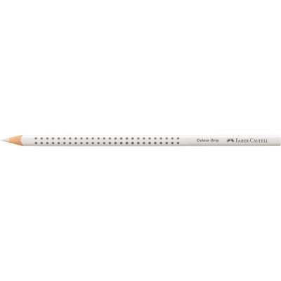 Színes ceruza háromszögletű GRIP Faber-Castell fehér