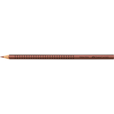 Színes ceruza háromszögletű GRIP Faber-Castell csokoládébarna