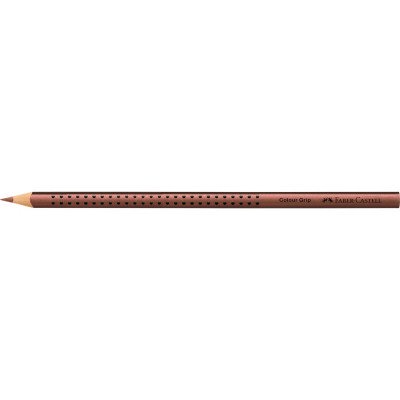 Színes ceruza háromszögletű GRIP Faber-Castell csokoládébarna