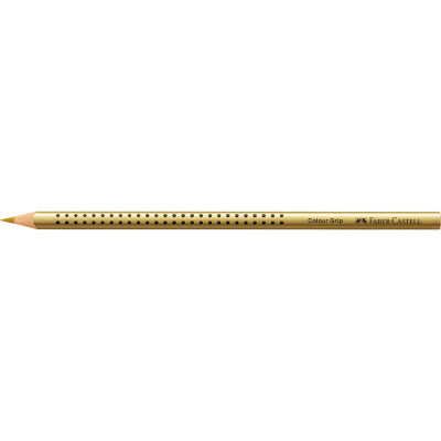 Színes ceruza háromszögletű GRIP Faber-Castell metál arany