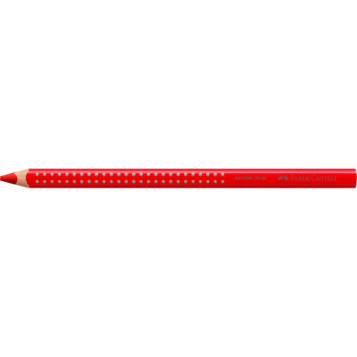 Színes ceruza háromszögletű GRIP Jumbo Faber-Castell eperpiros
