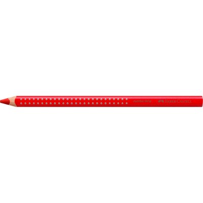 Színes ceruza háromszögletű GRIP Jumbo Faber-Castell eperpiros