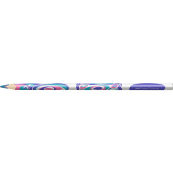 Varázsceruza háromszögletű Faber-Castell pasztel írásszínek türkiz, rózsaszín, lila Író- irodaszer, papíráru Faber - Castell