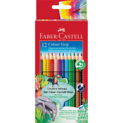 Színes ceruza készlet háromszögletű GRIP Faber-Castell  12klf. szín Író- irodaszer, papíráru Faber - Castell