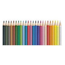 Színes ceruza készlet háromszögletű GRIP Faber-Castell  24klf. szín Író- irodaszer, papíráru Faber - Castell