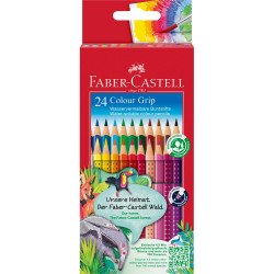 Színes ceruza készlet háromszögletű GRIP Faber-Castell  24klf. szín Író- irodaszer, papíráru Faber - Castell