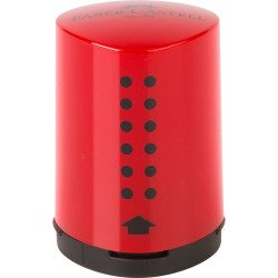 Hegyező mini tartályos GRIP 2002 Faber-Castell piros,kék Író- irodaszer, papíráru Faber - Castell