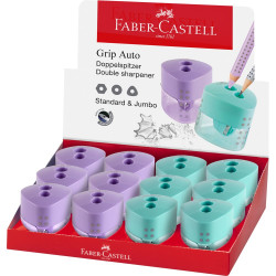 Hegyező dupla tartályos GRIP Jumbo vegyes pasztell Faber-Castell lila,zöld Író- irodaszer, papíráru Faber - Castell