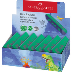 Radír háromszögletű pvc-forgácsmentes DINOSZAURUSZ Faber-Castell Író- irodaszer, papíráru Faber - Castell