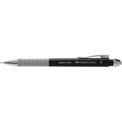 Nyomósiron 0.5mm APOLLÓ Faber-Castell fekete test