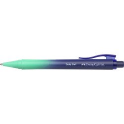 Golyóstoll DAILY BALL XB Faber-Castell színátmenetes türkiz-kék test Író- irodaszer, papíráru Faber - Castell