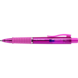 Golyóstoll POLY BALL VIEW XB Faber-Castell fukszia test Író- irodaszer, papíráru Faber - Castell