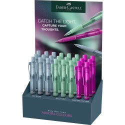 Golyóstoll POLY BALL View vegyes szín Faber-Castell 24 db/display Író- irodaszer, papíráru Faber - Castell
