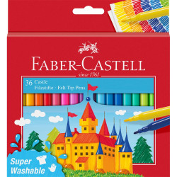 Rostirón, filctoll készlet, kastélyos Faber-Castell 36 klf. szín Író- irodaszer, papíráru Faber - Castell