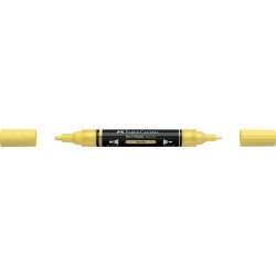 Akril marker kétvégű MULTIMARK 102 Faber-Castell vanília Író- irodaszer, papíráru Faber - Castell