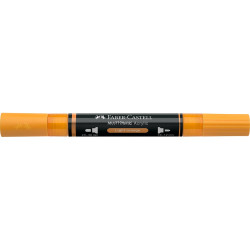 Akril marker kétvégű MULTIMARK 309 Faber-Castell világos narancs