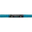 Akril marker kétvégű MULTIMARK 313 Faber-Castell türkiz