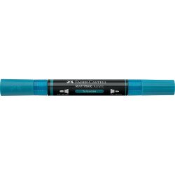 Akril marker kétvégű MULTIMARK 313 Faber-Castell türkiz Író- irodaszer, papíráru Faber - Castell